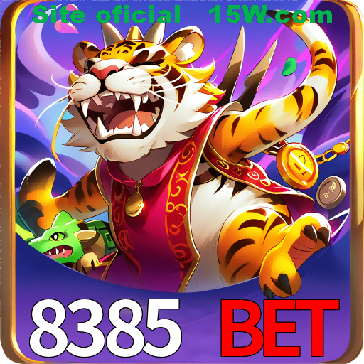 Imagem promocional da 8385 Bet mostrando a plataforma e suas vantagens